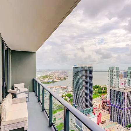 Magic Miami Penthouse Balcony Ocean View, Pool Resort, Spa, Heart Of Miami